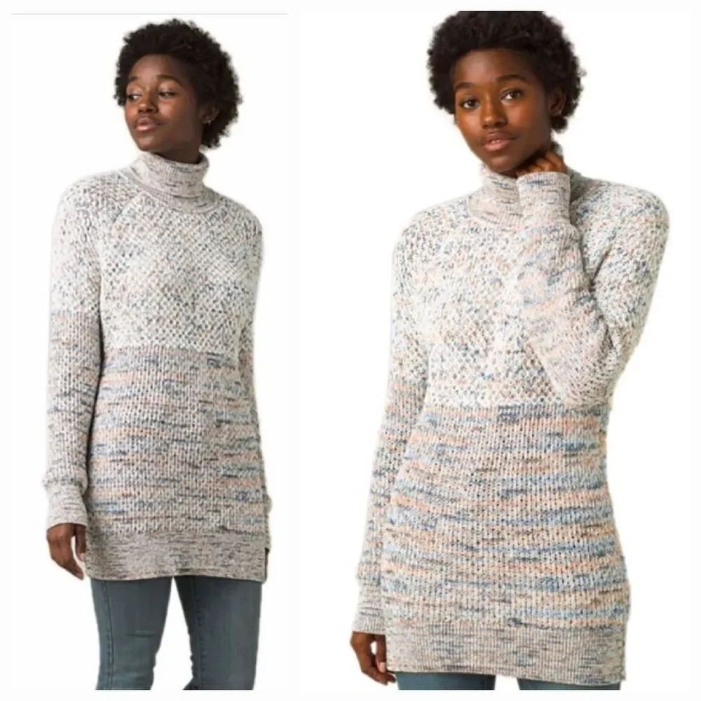 🔸️Prana Abelle Turtleneck Tunic Sweater Small